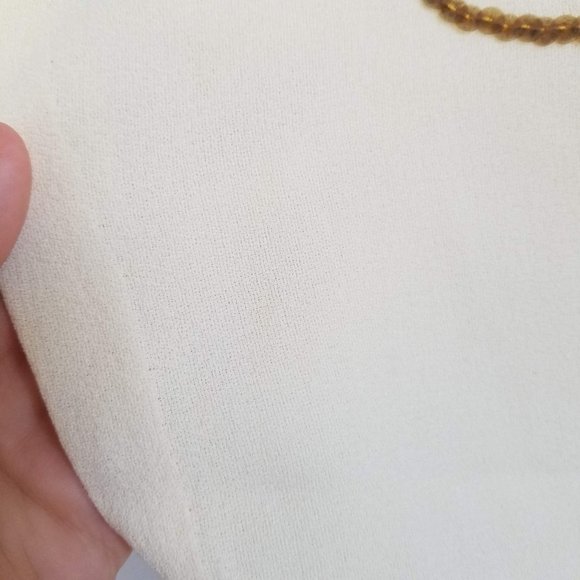 LAST CHANCE Vintage 1930s boxy top with sequins and pleats - Picture 8 of 8